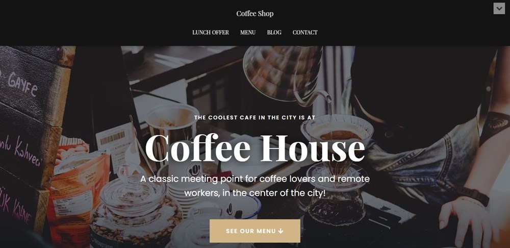 25 Best WordPress Restaurant Themes To Promote Your Eatery Coffee Shop hestia demo site