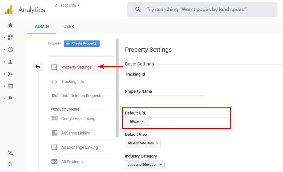 WordPress HTTPS: How To Migrate Your Website From HTTP to HTTPS Google analytics default URL