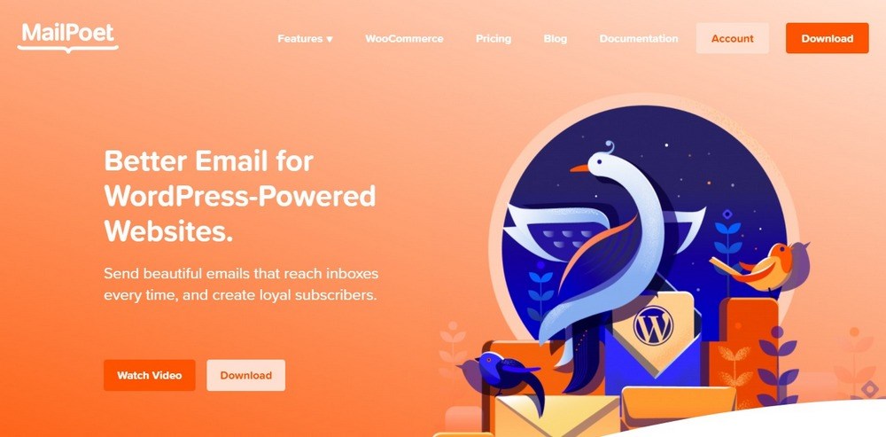 12 Best Email Marketing Platforms for WooCommerce MailPoet a newsletter plugin for WordPress
