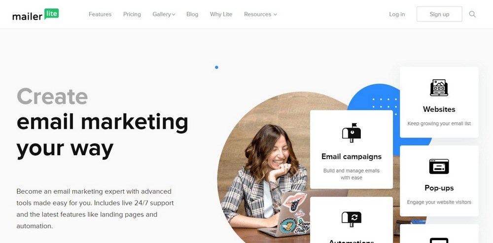 12 Best Email Marketing Platforms for WooCommerce MailerLite Create Email Marketing
