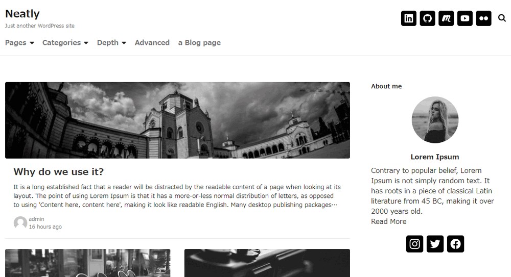 32 Best Adsense Friendly WordPress Themes (Free and Premium Options) Neatly demo site