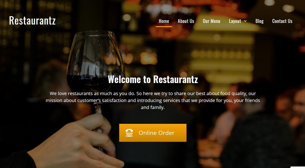 25 Best WordPress Restaurant Themes To Promote Your Eatery Restaurantz theme By WEN Themes