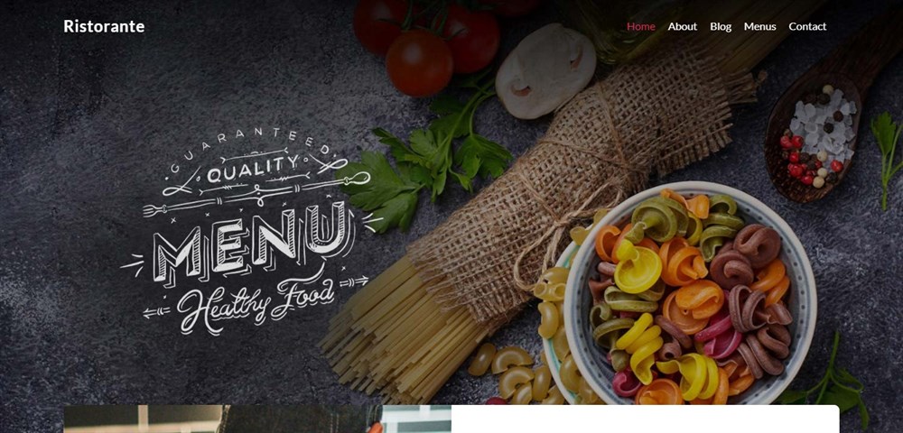 25 Best WordPress Restaurant Themes To Promote Your Eatery Ristorante Ultra demo template