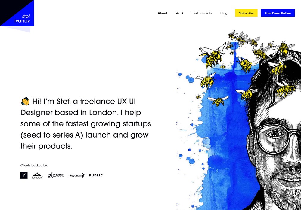 How To Create a Portfolio Website With WordPress – Complete Beginner’s Guide Stef Ivanov portfolio website