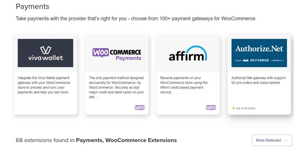 WooCommerce vs BigCommerce – Which Is the Best eCommerce Platform? WooCommerce payment gateways