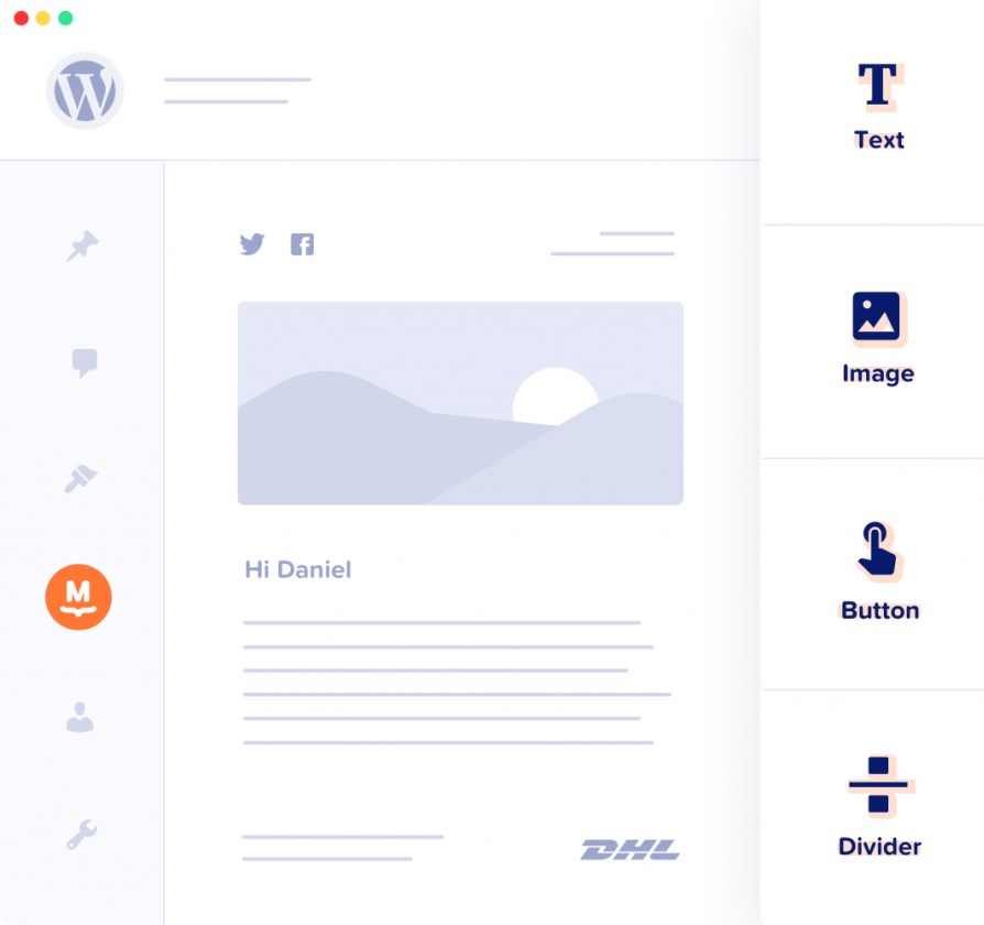12 Best Email Marketing Platforms for WooCommerce mailpoet drag and drop editor
