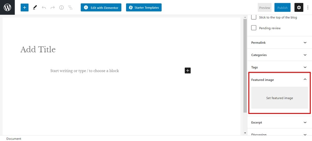 WordPress Blog Design: How To Design a Beautiful Blog Section Add featured image to every post