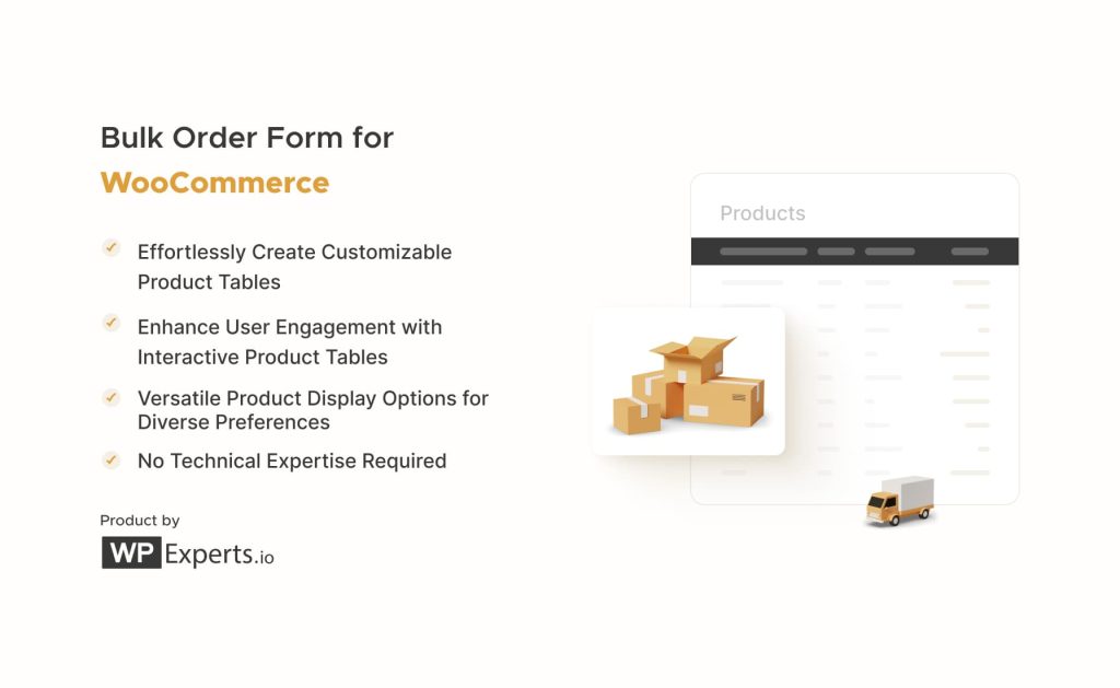 The Best 9+ Plugins To Manage WooCommerce Product Tables Bulk Order Form for WooCommerce