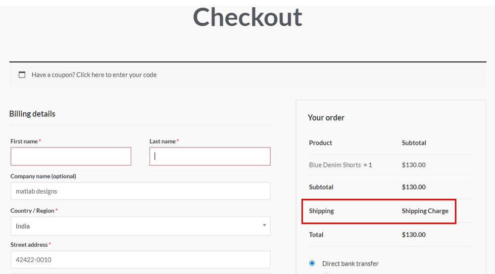 WooCommerce Free Shipping: How To Offer Free Shipping in Your Store Checkout shipping charge