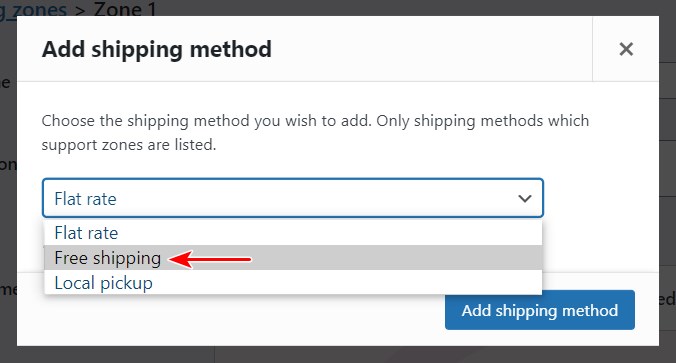 WooCommerce Free Shipping: How To Offer Free Shipping in Your Store Choose free shipping method