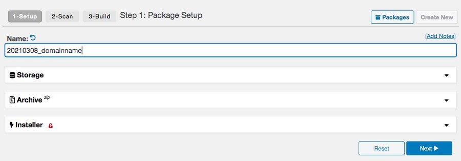 How To Properly Update WooCommerce the Right Way Create new package in duplicator