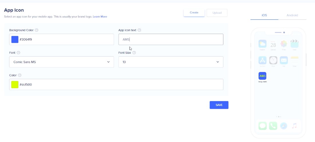Convert WooCommerce to a Mobile App the Easy Way With Appmysite Customize the logo