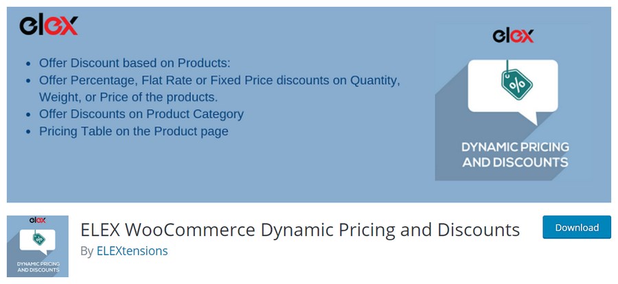 WooCommerce Dynamic Pricing and Discounts: Everything You Should Know ELEX WooCommerce Dynamic Pricing and Discounts WordPress plugin