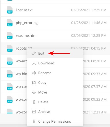 WordPress Robots.txt: Best Practices and Examples Edit file using FTP