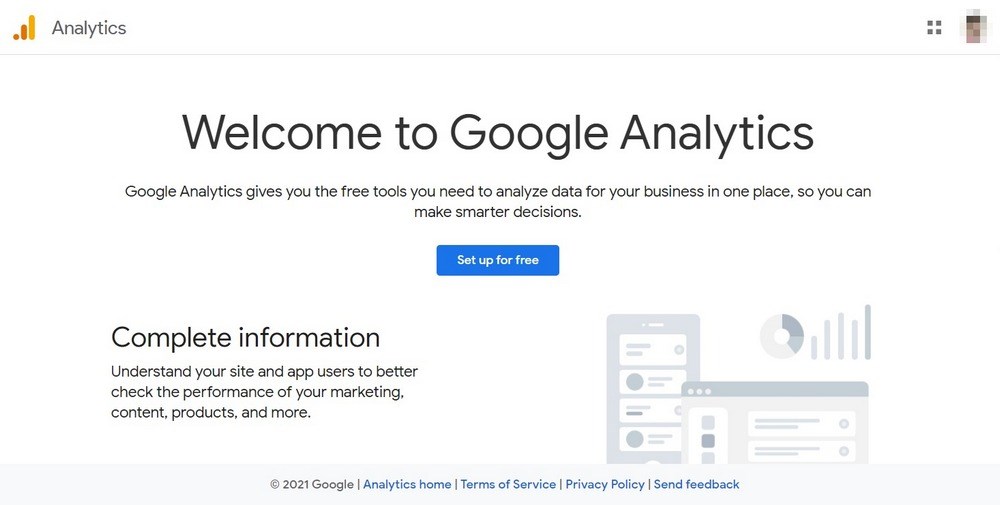 How To Track Visitors on WordPress Websites Using Google, X and Facebook Google Analytics homepage