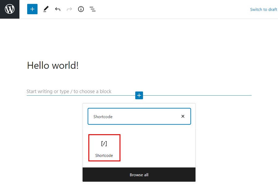 WooCommerce Shortcodes: Products, Carts, Categories and Other Useful Shortcodes Gutenberg shortcode