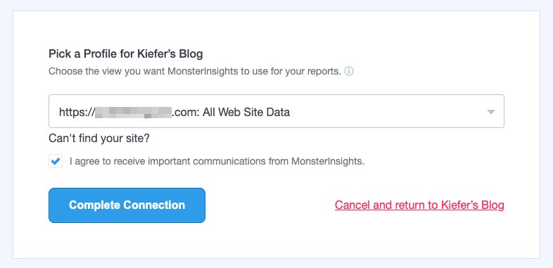 WooCommerce Google Analytics Integration Made Easy With the Right Plugin MonsterInsights setup wizard 3