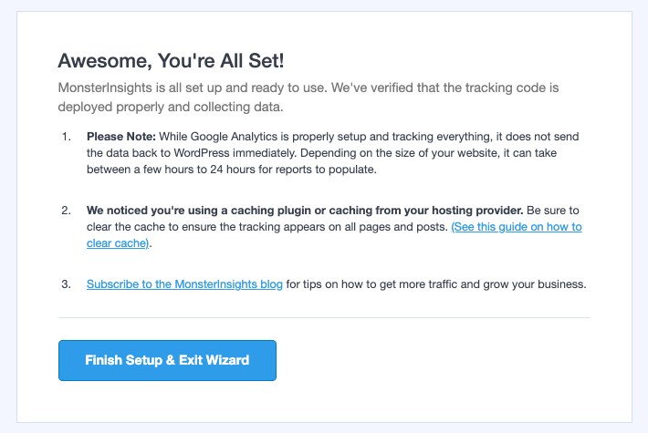 WooCommerce Google Analytics Integration Made Easy With the Right Plugin MonsterInsights setup wizard 5