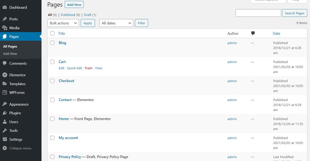 WordPress Blog Design: How To Design a Beautiful Blog Section Necessary blog pages