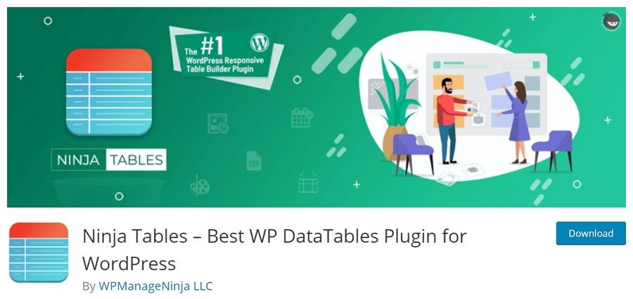 The Best 9+ Plugins To Manage WooCommerce Product Tables Ninja Tables plugin for WooCommerce