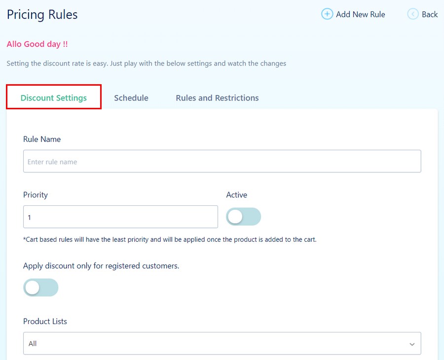 WooCommerce Dynamic Pricing and Discounts: Everything You Should Know Pricing rules discount settings
