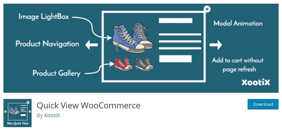 11 Best WooCommerce Quick View Plugins and Guide Quick View WooCommerce free plugin