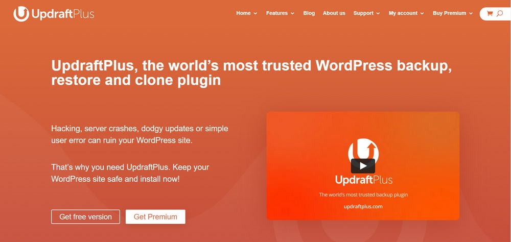 How To Properly Update WooCommerce the Right Way Updraft plus homepage