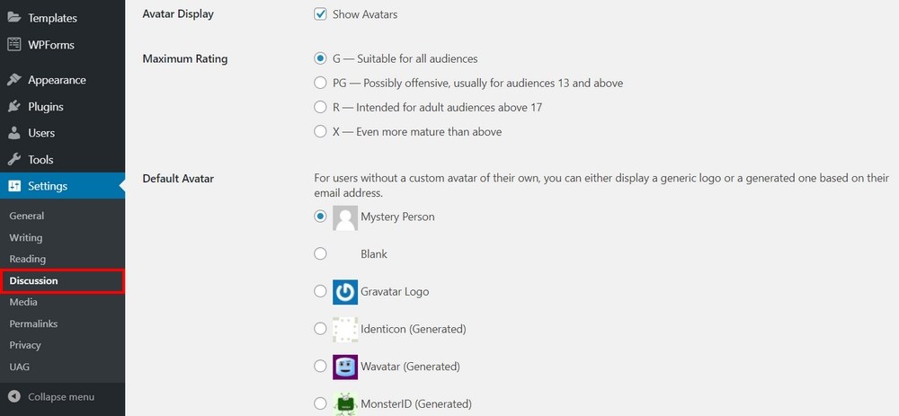 WordPress Blog Design: How To Design a Beautiful Blog Section Use Gravatar