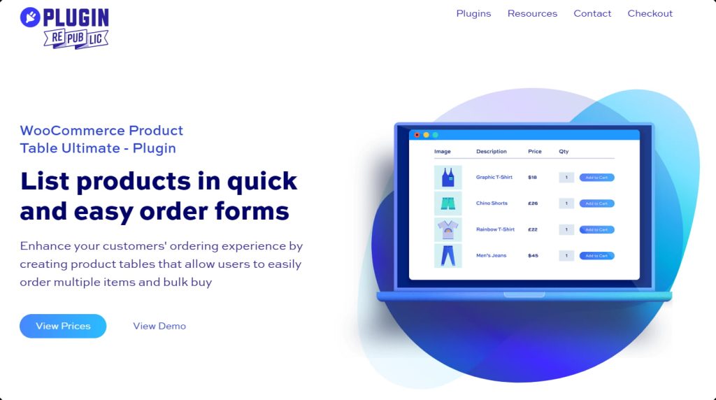 The Best 9+ Plugins To Manage WooCommerce Product Tables WooCommerce Product Table Ultimate