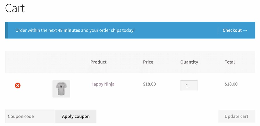 WooCommerce Shortcodes: Products, Carts, Categories and Other Useful Shortcodes WooCommerce cart