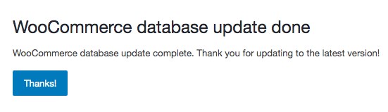 How To Properly Update WooCommerce the Right Way WooCommerce database update done notification