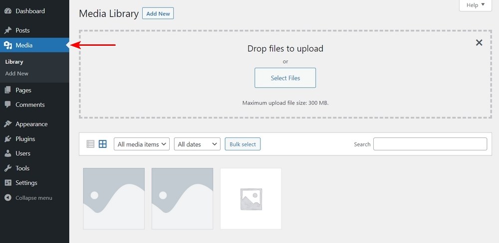 3 Quick and Easy Ways To Upload an HTML File to WordPress add media WordPress