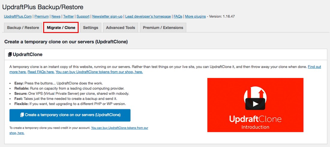 How To Properly Update WooCommerce the Right Way clone WordPress using Updraft plus