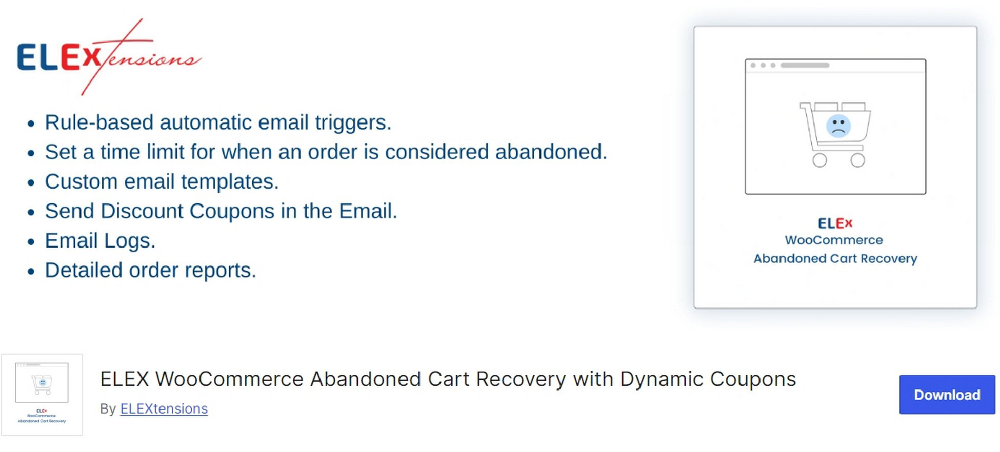 Abandoned Cart Recovery: The Next Best Thing to Free Money! ELEX WooCommerce Abandoned Cart Recovery