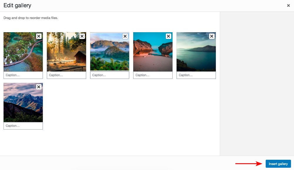 How To Add an Image Gallery in WordPress - Step by Step Guide insert gallery into post