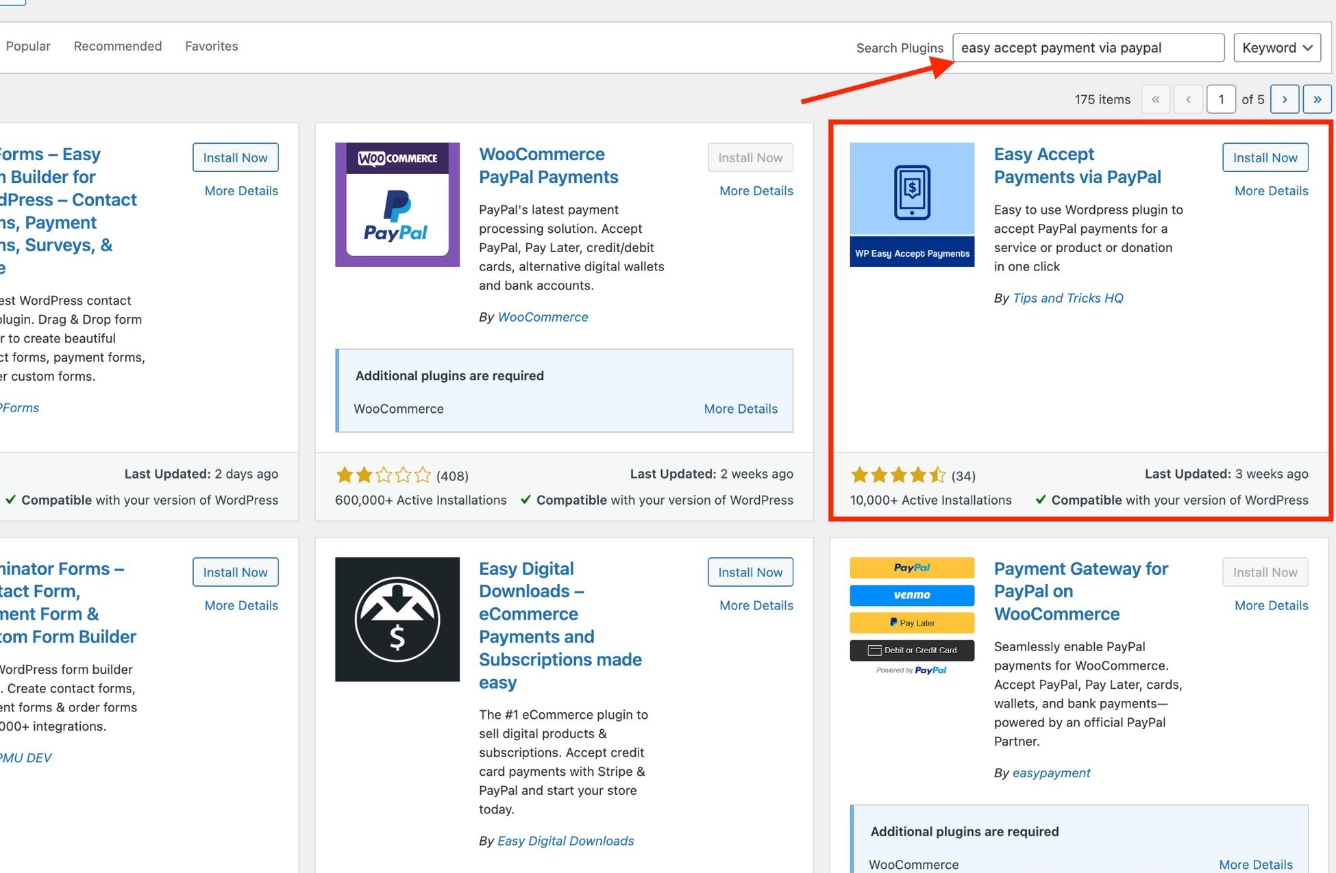 Unlock Revenue: Accept Payments on Your WordPress Site the Right Way install Accept Payments Via PayPal
