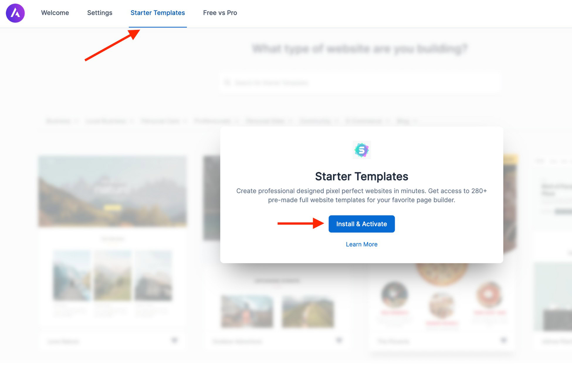 Create a Profitable Online Store in 7 Easy Steps With SureCart install starter templates