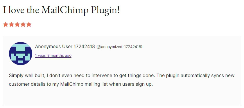 Abandoned Cart Recovery: The Next Best Thing to Free Money! Mailchimp for WooCommerce reviews
