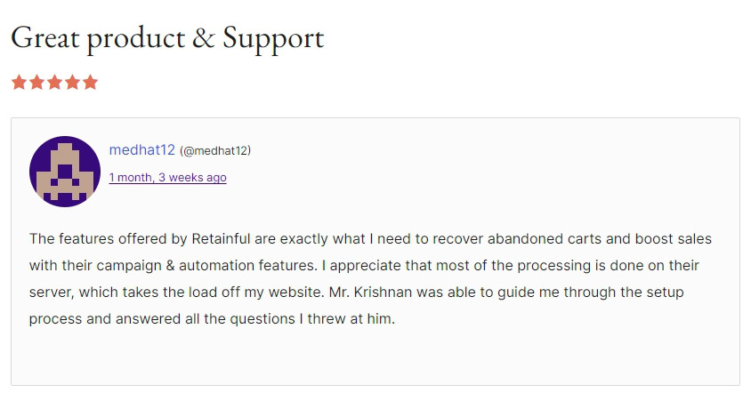 Abandoned Cart Recovery: The Next Best Thing to Free Money! Retainful review