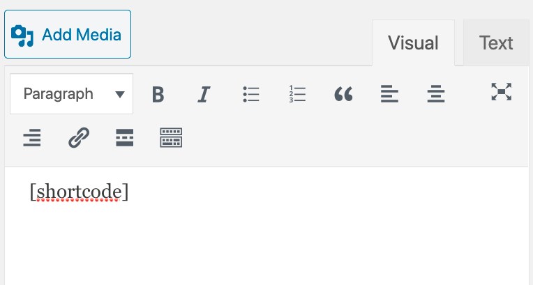 WooCommerce Shortcodes: Products, Carts, Categories and Other Useful Shortcodes shortcode in classic editor