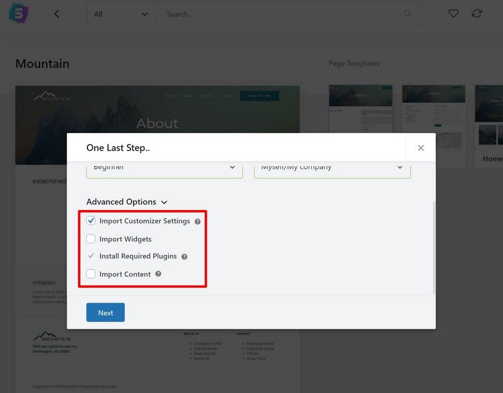 How To Change WordPress Theme (Safely and Without Breaking Your Site) Astra starter template install