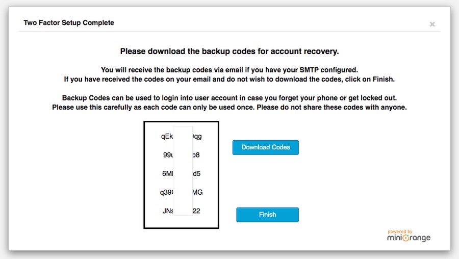 How To Enable Two Factor Authentication in WordPress (With a Free Plugin) Recovery codes