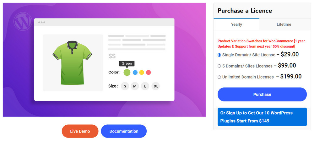 WooCommerce Product Variations: Your Complete Guide To Variable Products Variation Swatches for WooCommerce plugin