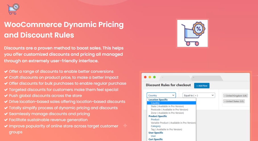 WooCommerce Dynamic Pricing and Discounts: Everything You Should Know WooCommerce Conditional Discount Rules For Checkout plugin
