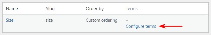 WooCommerce Product Variations: Your Complete Guide To Variable Products WooCommerce product attributes configure terms