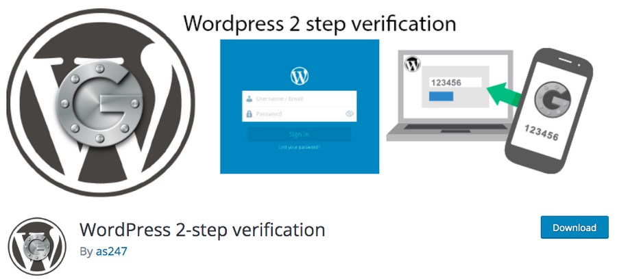 How To Enable Two Factor Authentication in WordPress (With a Free Plugin) WordPress 2 Step Verification plugin