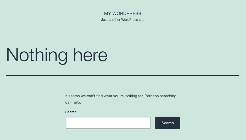 How To Install WordPress: Via cPanel, Manually or Locally WordPress default theme SiteGround