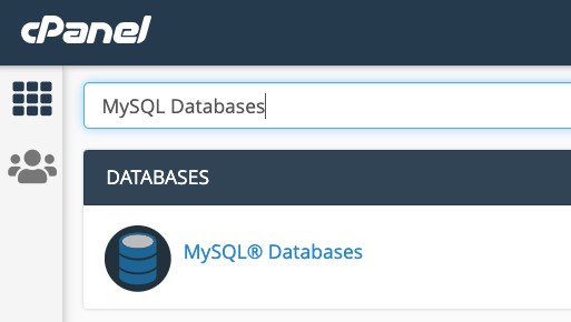 How To Reset a WordPress Website and Start Over access mysql databases using cPanel
