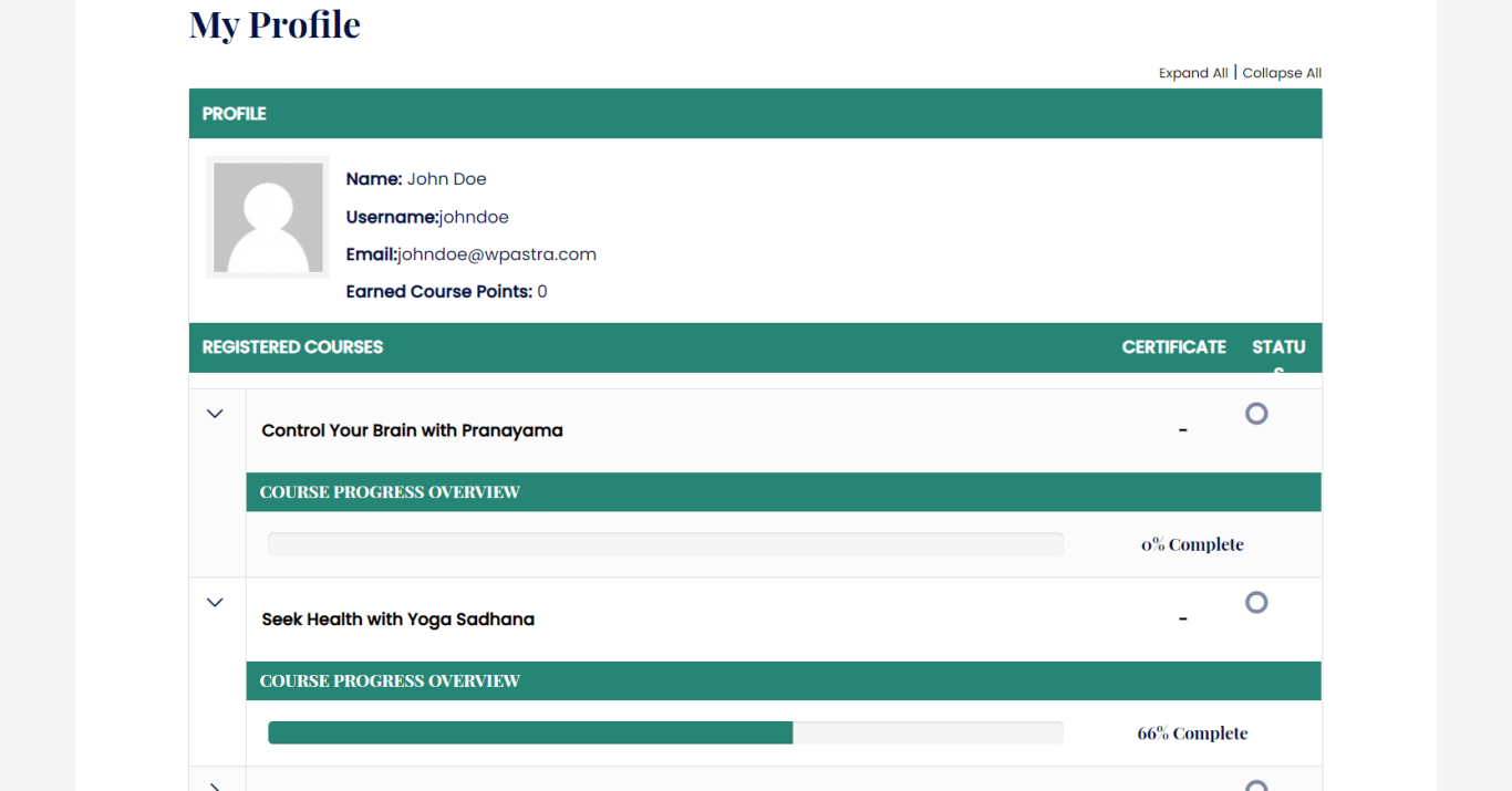 Overview of LearnDash Integration in Astra Theme Astra LearnDash Profile