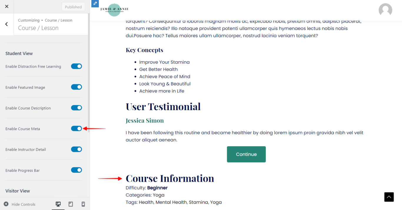 LifterLMS Integration in Astra Pro Astra Pro - Lifter LMS, Course Meta, Astra 3.0+